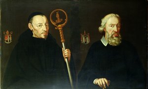 John Placid (1599-1681) and his brother Sir Thomas Gascoigne, 2nd Baronet (c.1593-1686) by English School