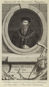John Russell, The First Earl of Bedford by English School