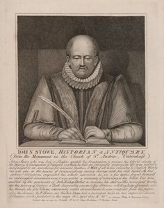 John Stow, English historian and antiquary by English School