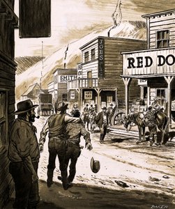 John Sutter discovered gold in the Sacramento Valley and began the great gold rush of California in 1847 by English School