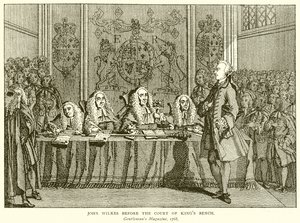 John Wilkes before the Court of King