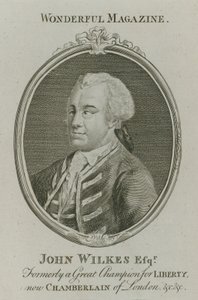 John Wilkes, formerly a great champion of liberty, now Chamberlain of London by English School
