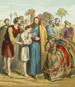 Joseph is Sold as a Slave by His Brothers by English School