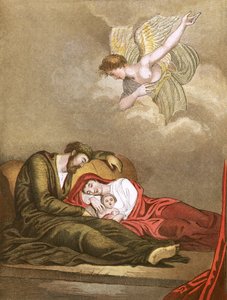 Joseph warned to fly into Egypt