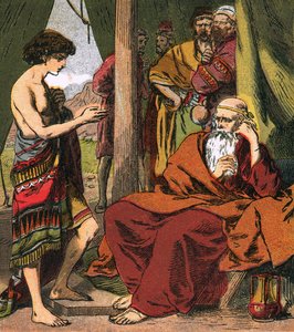 Joseph with Jacob by English School