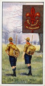 Journey Test for the 1st Class Scouts Badge by English School
