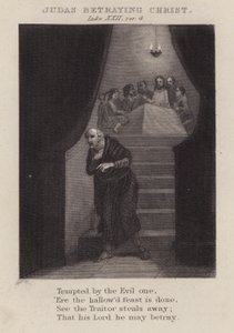 Judas Betraying Christ, Luke 22:4