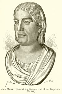 Julia Maesa (Bust of the Capitol, Hall of the Emperors, No. 59)