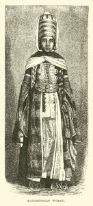Kabardonian Woman by English School