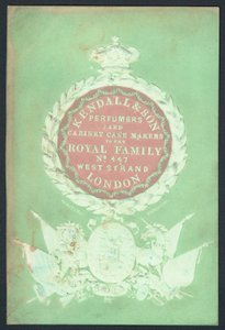 Kendall & Son, perfumers and cabinet case makers by English School