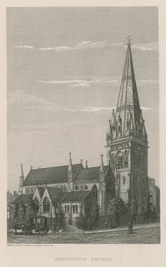 Kensington Church, London by English School