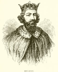 King Alfred by English School