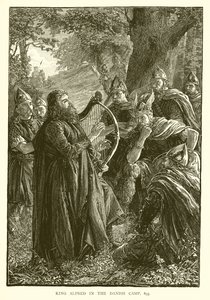 King Alfred in the Danish Camp, 895 by English School