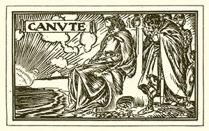 King Canute by English School