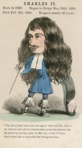 King Charles II by English School