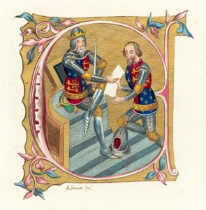 King Edward III and Prince Edward by English School