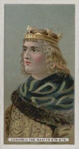 King Edward II The Martyr by English School