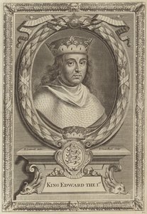 King Edward I of England by English School