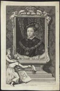 King Edward VI of England and Ireland by English School