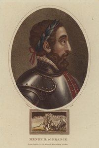 King Henry II of France by English School