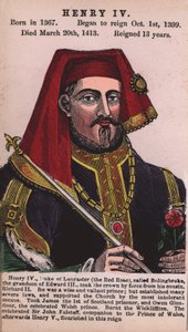 King Henry IV by English School