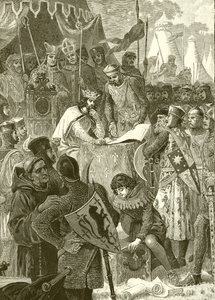 King John signing the Great Charter