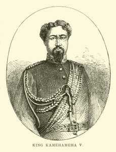 King Kamehameha V by English School