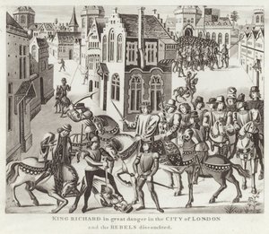 King Richard in Great Danger in the City of London and the Rebels Discomfited by English School