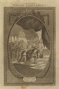 King Uzziah Expelled, 2 Chronicles, Chapter 26, Verse 20 by English School