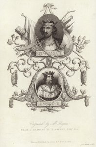 Kings of England by English School