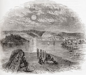 Kinsale, County Cork, Ireland in the 19th century, from Old England: A Pictorial Museum