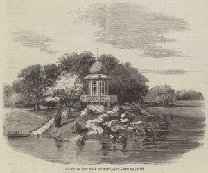 Kiosk in the Bois de Boulogne