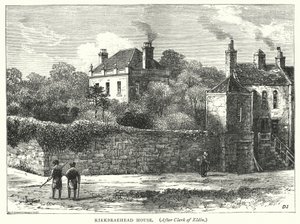 Kirkbraehead House (engraving) by English School
