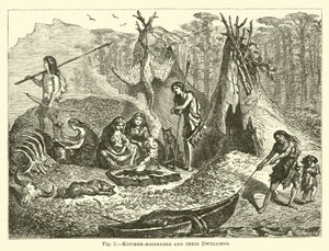 Kitchen-middeners and their Dwellings by English School