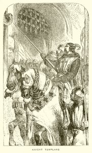 Knight Templars by English School