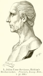 L. Julius Ursus Servianus, Hadrian
