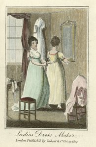 Ladies Dress Maker, pub. 1804