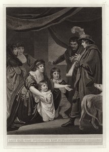 Lady Elizabeth Grey entreating Edward IV to protect her children