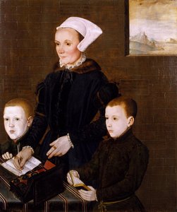 Lady Ingram and Her Two Sons Martin and Steven
