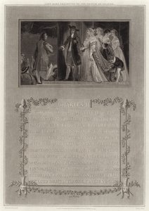 Lady Mary Presented to the Prince of Orange by English School