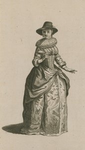 Lady Mayoress of London in the Year 1640 by English School
