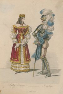 Lady Rowena and Ivanhoe