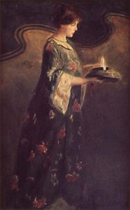 Lady with a Candle