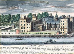 Lambeth House, Residence of the Archbishop of Canterbury, c.1715-37 by English School