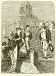 Landing of the Princess Carolina of Brunswick at Greenwich