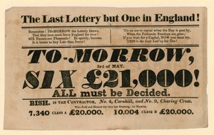 Last Lottery but One by English School