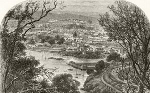 Launceston, Tasmania, from 