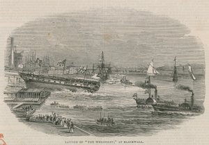 Launch of The Wellesley at Blackwall by English School