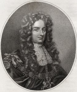 Laurence Hyde, engraved by Bocquet, illustration from 