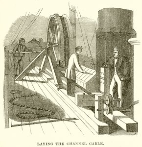 Laying the Channel Cable by English School